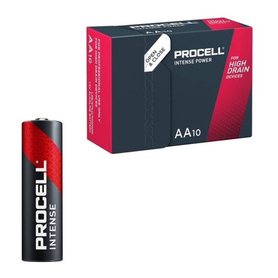 PROCELL - INTENSIVE POWER ALKALINE LR6 AA 1,5 V BOX*10